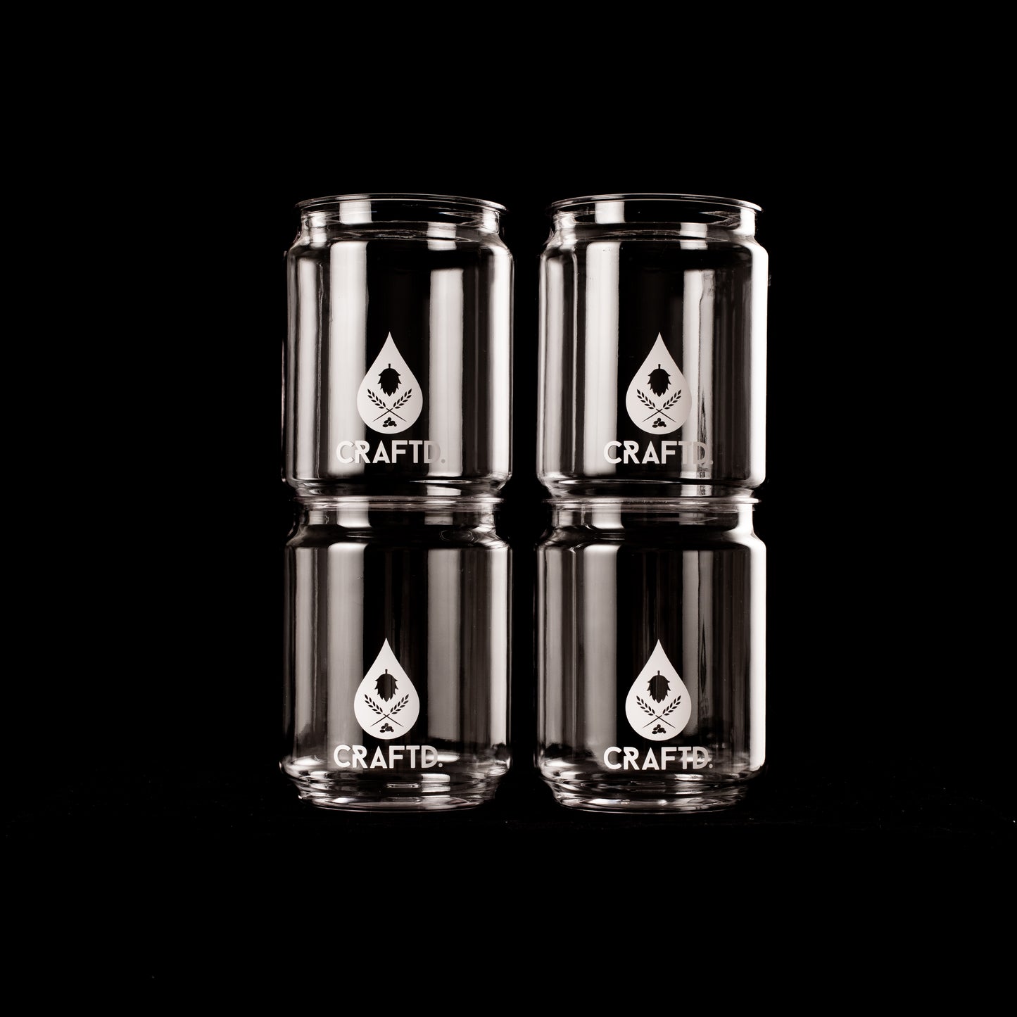 2lt Growler + St Bernard pack - Black